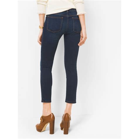 michael kors izzy cropped skinny|michael kors izzy jeans.